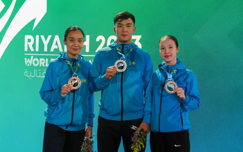Karateshiler Dúnıejúzilik jaýyngerlik óner oıyndarynda úsh medal jeńip aldy