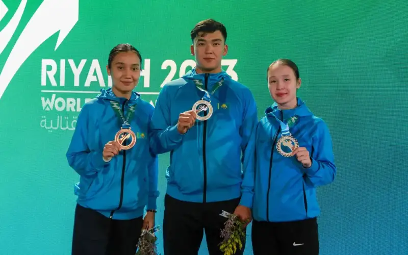 Қозоғистонлик каратэчилар Бутунжаҳон жанг санъатлари ўйинларида учта медални қўлга киритди