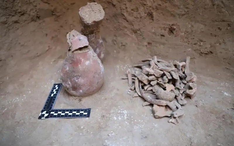 Курган раннего железного века обнаружили близ аэропорта Талдыкоргана