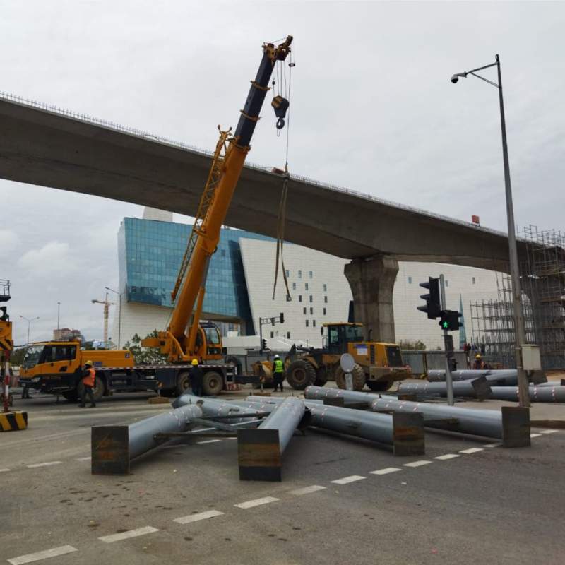 LRT эстакада в Астане