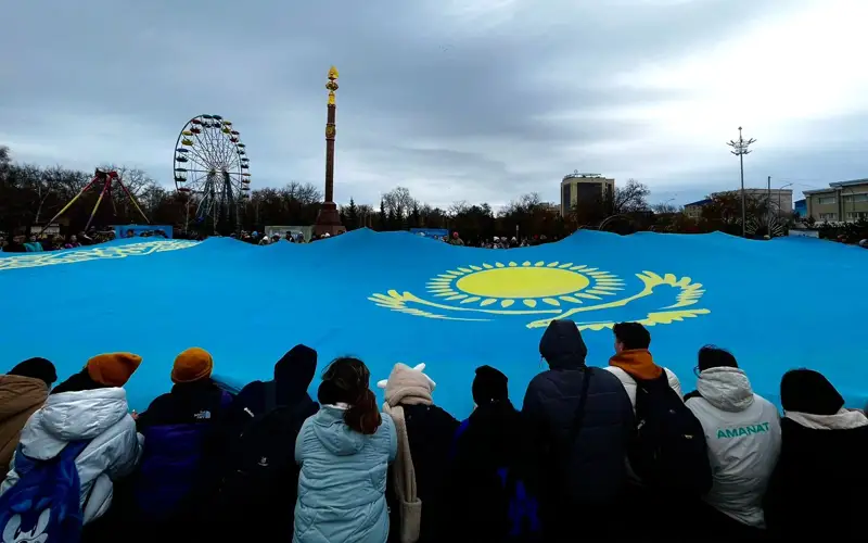 флаг в кокшетау