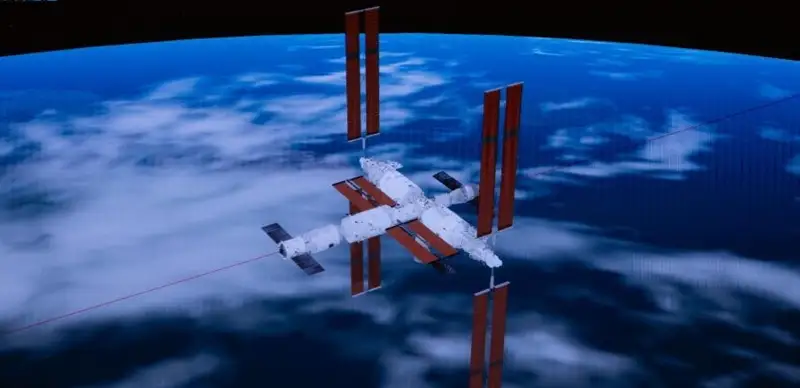 космическая станция Китая