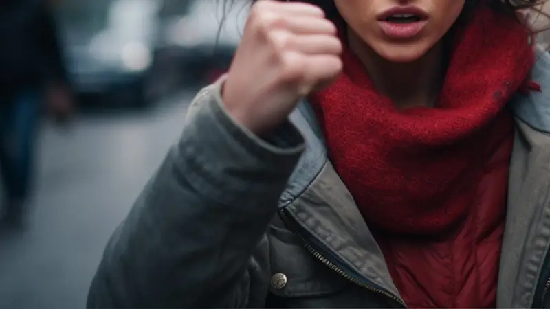 драка девушка