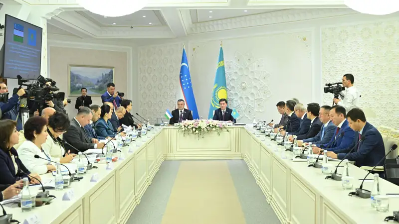 哈乌议会间合作理事会第一次会议在塔什干举行
