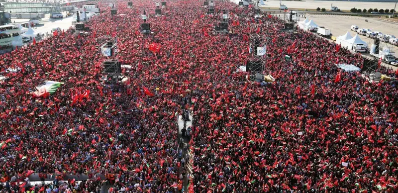 Турция, митинг, Палестина, Израиль