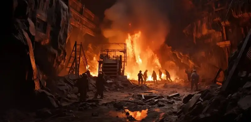Mine explosion in Karaganda region