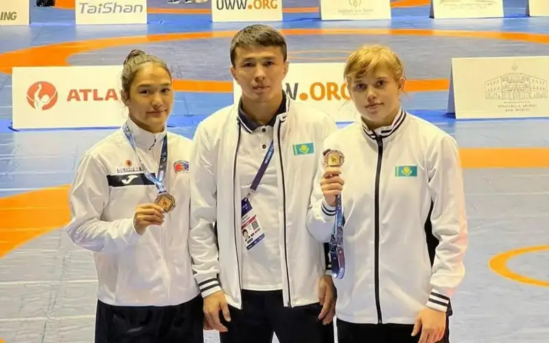 Қозоғистон терма жамоаси эркин кураш бўйича жаҳон чемпионатида иккита медални қўлга киритди