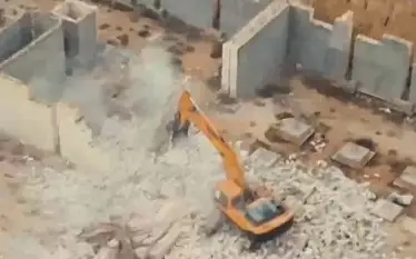 снос  жилого комплекса