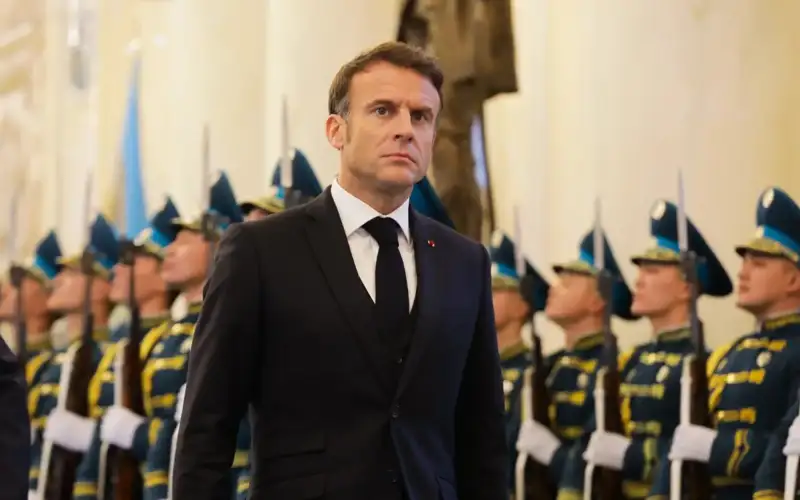 President of France Emmanuel Macron