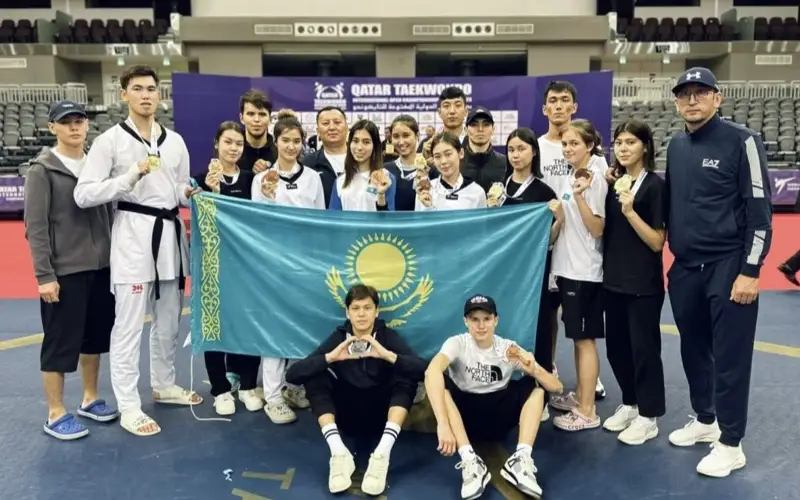 Qazaqstan sportshylary taekvondodan Katarda ótken týrnırde 6 altyn medal jeńip aldy