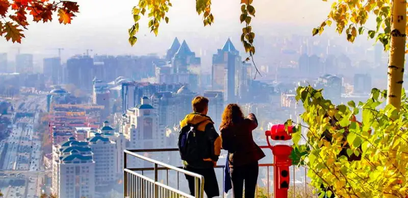 осень в алматы