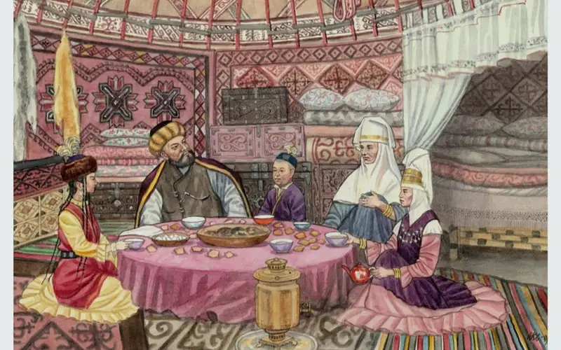 قازاق حالقىنىڭ تۇرمىسى 