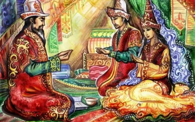 كۇيەۋبالاعا بەرىلەتىن العاشقى سىي 