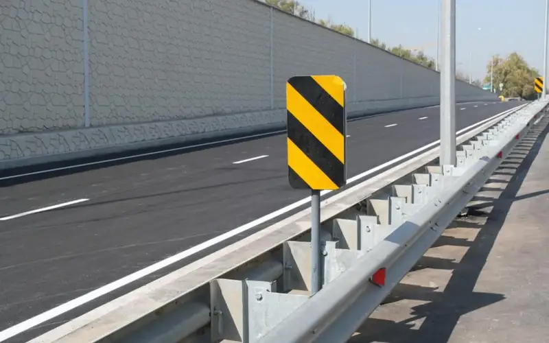 Ограждения на дорогах