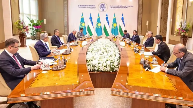 Kazakhstan and Uzbekistan