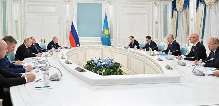 Визит Владимира Путина в Астану Визит Владимира Путина в Астану