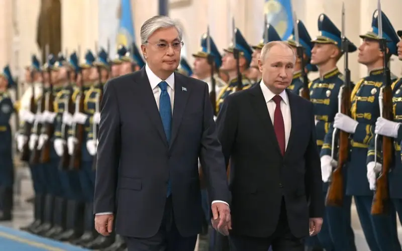 Токаев и Путин