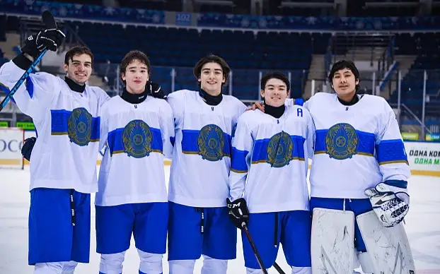 Юношеская команда Казахстана по хоккею 