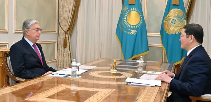 Давлат раҳбари ҚР Бош прокурорини қабул қилди