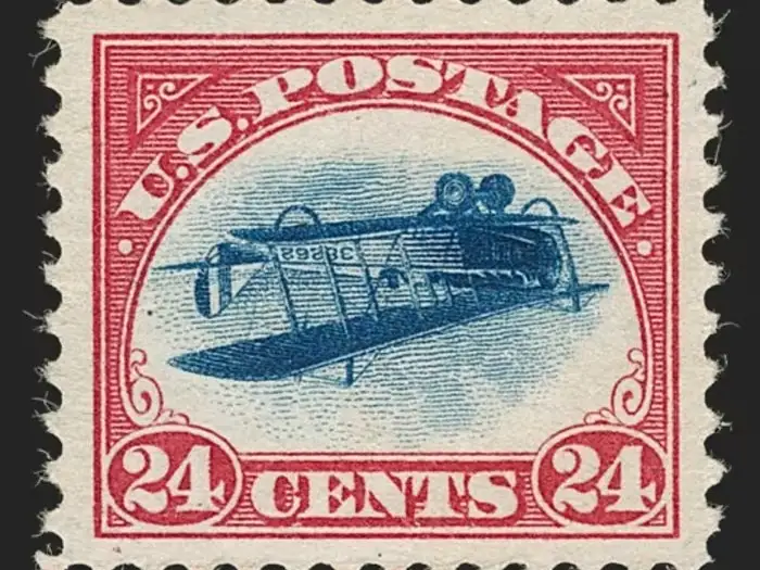 редкая перевернутая марка