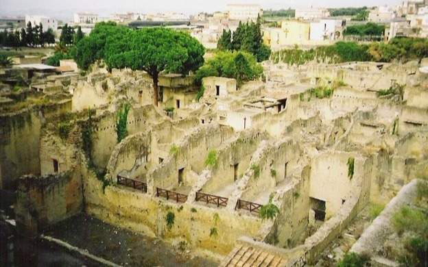 گەركۋلانۋمنىڭ ارشىلعاننان كەيىنگى كورىنىستەرى