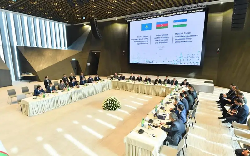 Қозоғистон, Озарбайжон ва Ўзбекистон энергетика соҳасидаги ҳамкорликни кенгайтирмоқда