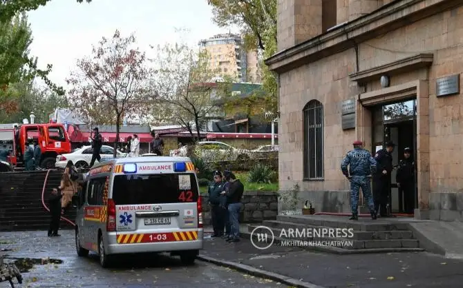 Ереван давлат университетида портлаш юз берди