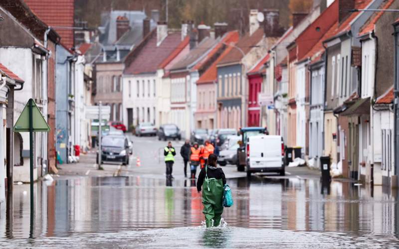 Наводнения в Европе: в ряде регионов уровень осадков близок к рекордному осадки