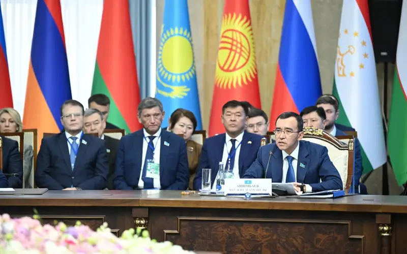 ҚР Сенати Раиси МДҲ ПА Кенгашининг 56-ялпи мажлисида иштирок этди