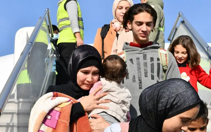 Ғазо секторидан қозоғистонликлар ва уларнинг оила аъзолари Алматига учиб келишди