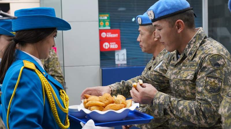 Казахстанские миротворцы вернулись из Ливана Казахстанские миротворцы вернулись из Ливана