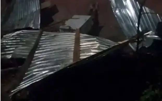 крышу снесло