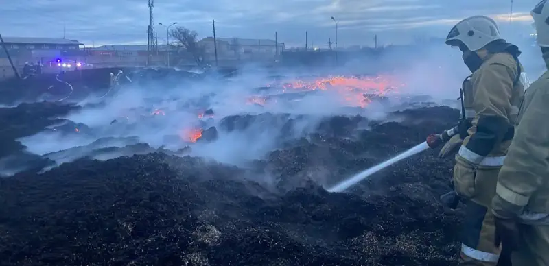 Пожар в Семее