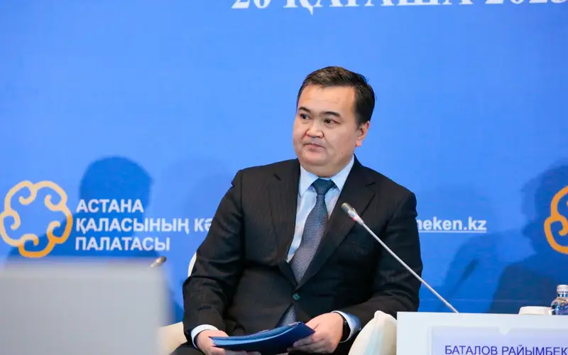 аким города Астаны Женис Касымбек