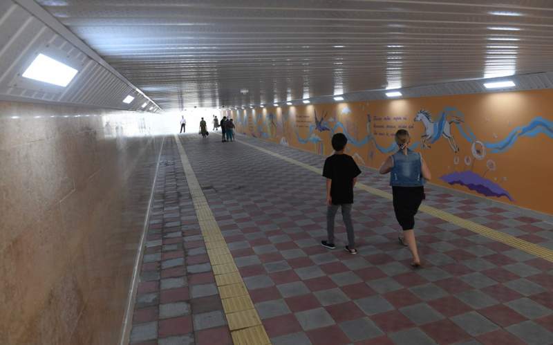 подземный переход подземка подземный пешеходный переход