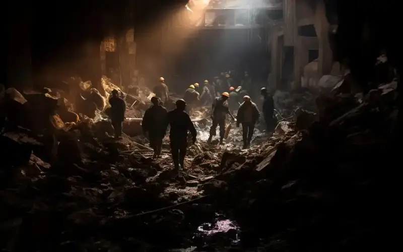 Рабочие остались под завалами в Индии: спасатели планируют добраться до них через 14 часов