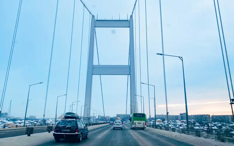 Подвесной мост в Семее проверили японские специалисты