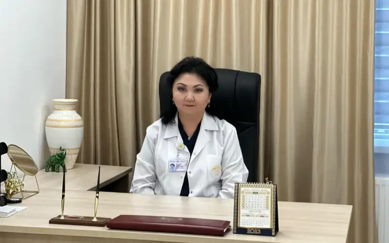 руководителем Центра восстановительного лечения и реабилитации БМЦ УДП  РК Мадинат Жунусовой