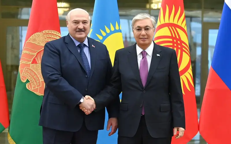 Касым-Жомарт Токаев прибыл во Дворец Независимости в Минске