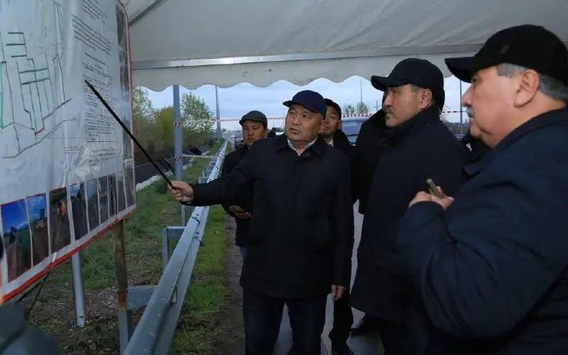 Министр водных ресурсов и ирригации РК Нуржан Нуржигитов посетил Алматинскую область