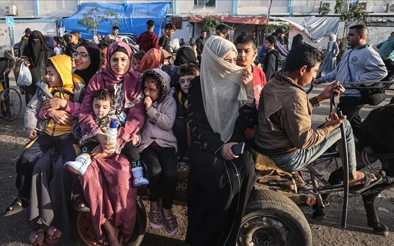 жители Газы 