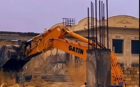 снос  жилого комплекса