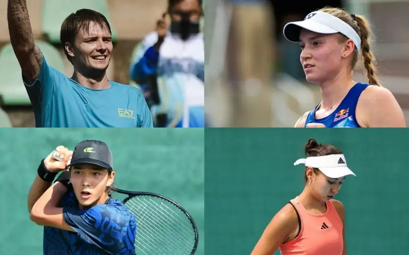 10 казахстанских теннисистов завершают сезон в ТОП-100 мировых рейтингов