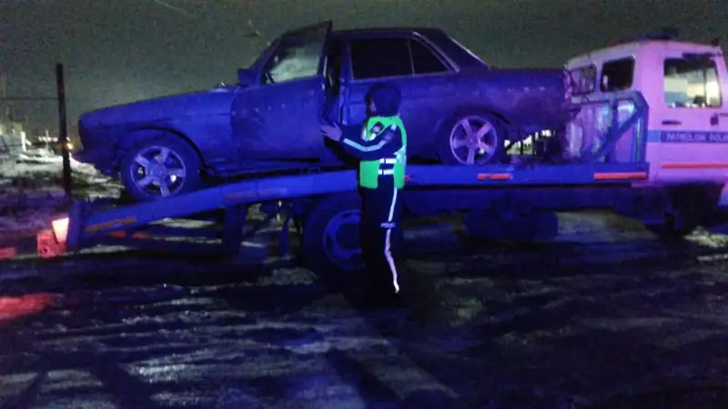 пьяный водитель в г.Тобыл