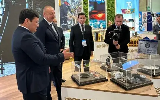 巴库举行联合国中亚经济体特别方案25周年庆典展览