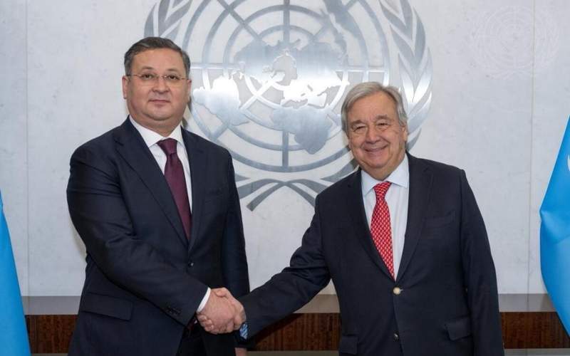 Minister Nurtleu held talks with UN Secretary-General Antonio Guterres