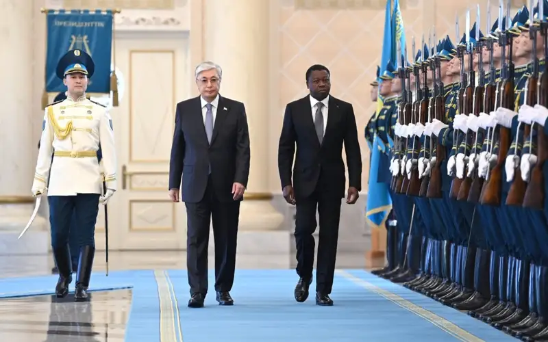 Президент Тоголезской Республики прибыл в Акорду