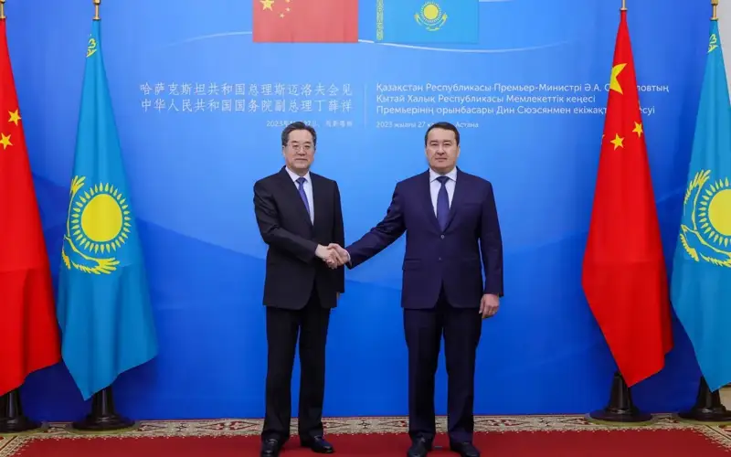 Prime Minister Alikhan Smailov held talks with Vice Premier of the State Council of the People's Republic of China Ding Xuexian