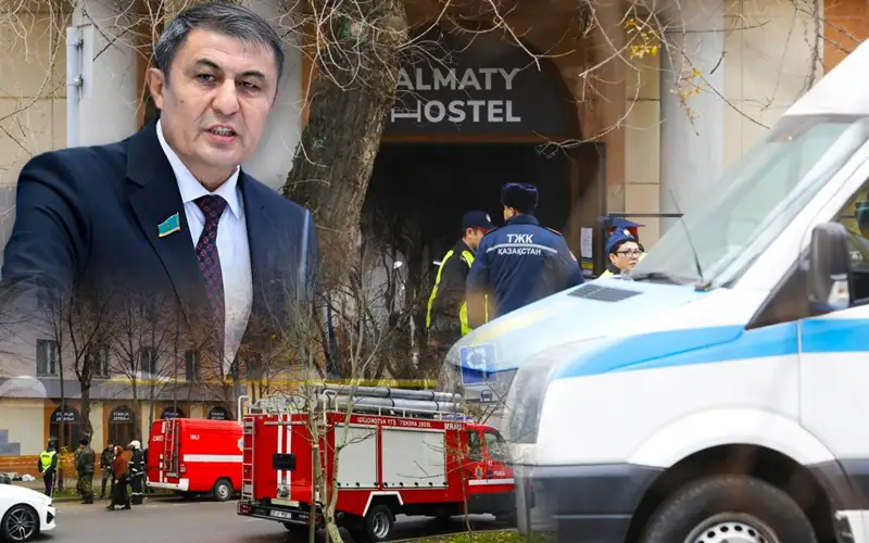Сенатор прокомментировал пожар в хостеле в Алматы 