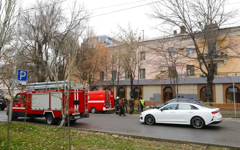 пожар хостел Алматы 